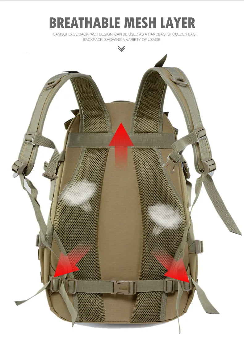 SAC À DOS TACTIQUE MOLLE