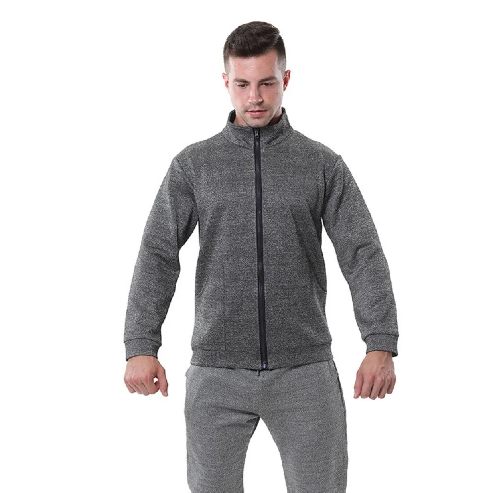 Sweat-shirt zippé résistant aux coupures, norme EU EN388 CE NIVEAU 5