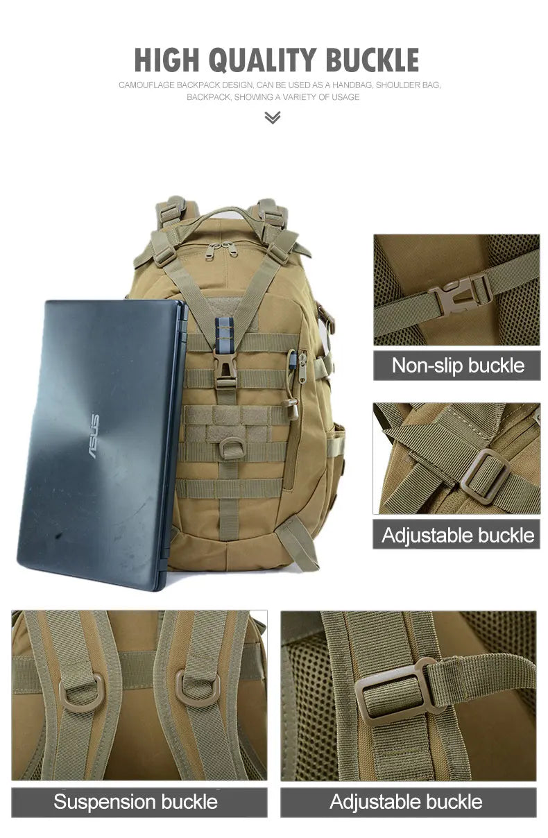 SAC À DOS TACTIQUE MOLLE