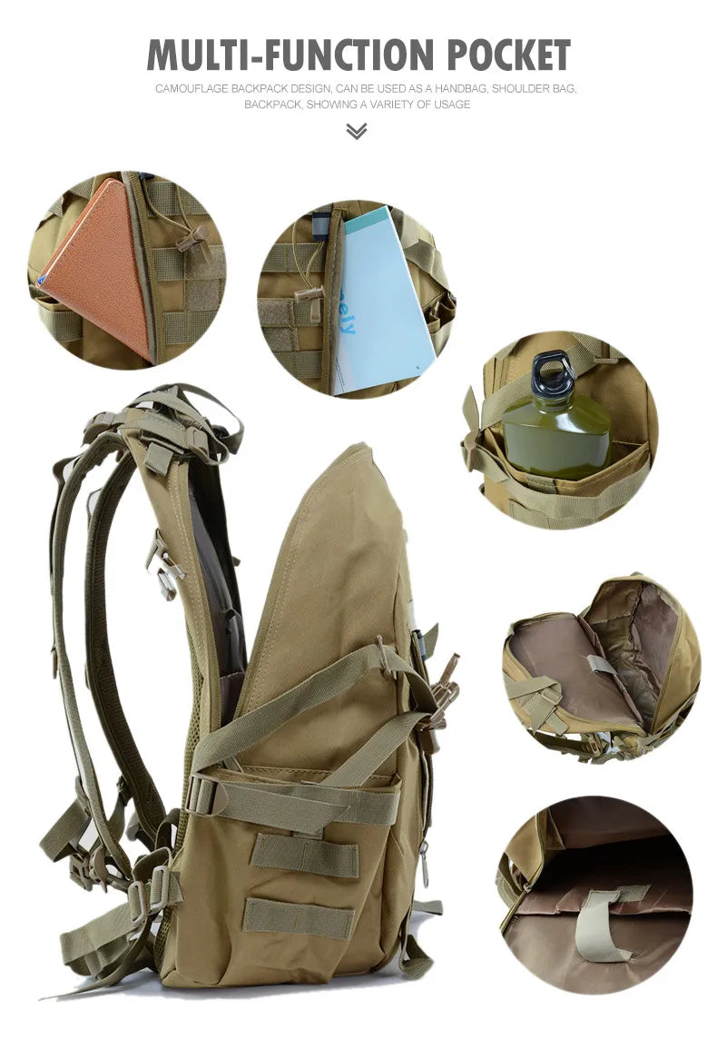 SAC À DOS TACTIQUE MOLLE