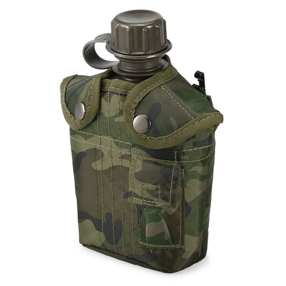 BOUTEILLE D'EAU DE 1 LITRE AVEC ÉTUI WOODLAND