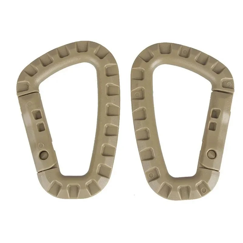 KIT DE MOUSQUETONS TACTIQUES MILITAIRES 5 PIÈCES