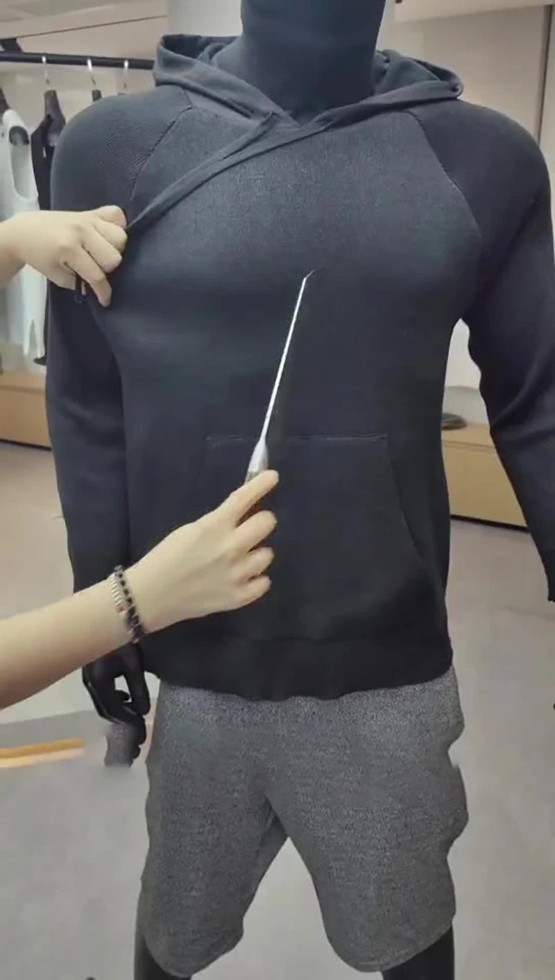 EU EN388 CE LEVEL 5 CUT-RESISTANT HOODIE