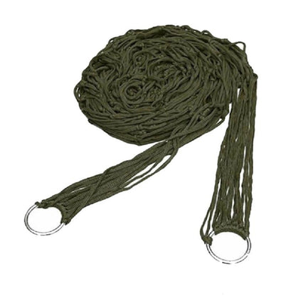 PORTABLE NYLON NET HAMMOCK