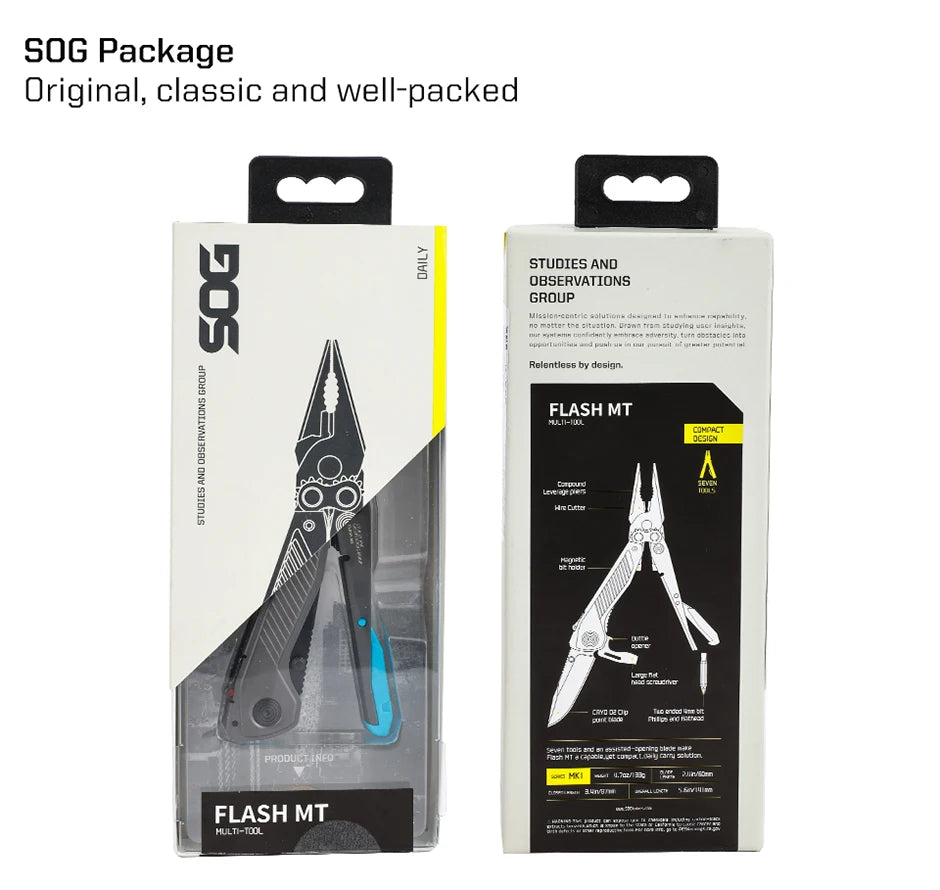 SOG PINZA MULTIUSO 7 IN 1 FLASH MT