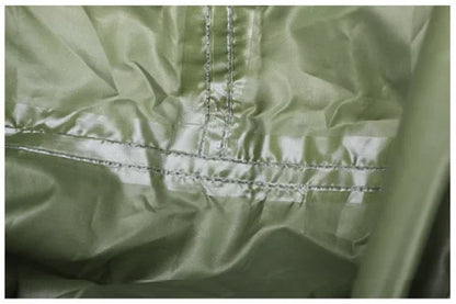 PONCHO ANTIPIOGGIA CON CAPPUCCIO VERDE MILITARE