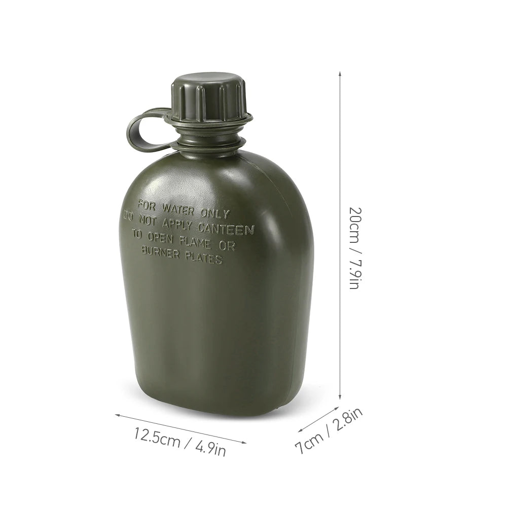 BOUTEILLE D'EAU DE 1 LITRE AVEC ÉTUI WOODLAND