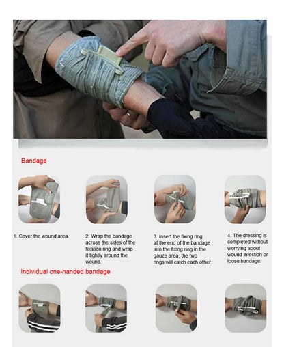 KIT MÉDICAL DE TRAUMATISME BANDAGE ISRAÉLIEN