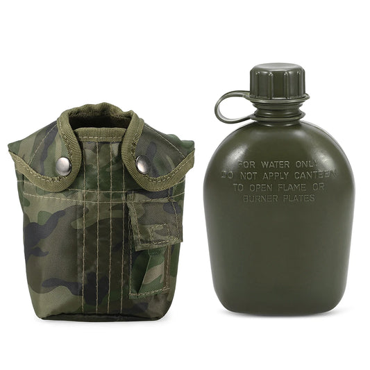 BOUTEILLE D'EAU DE 1 LITRE AVEC ÉTUI WOODLAND